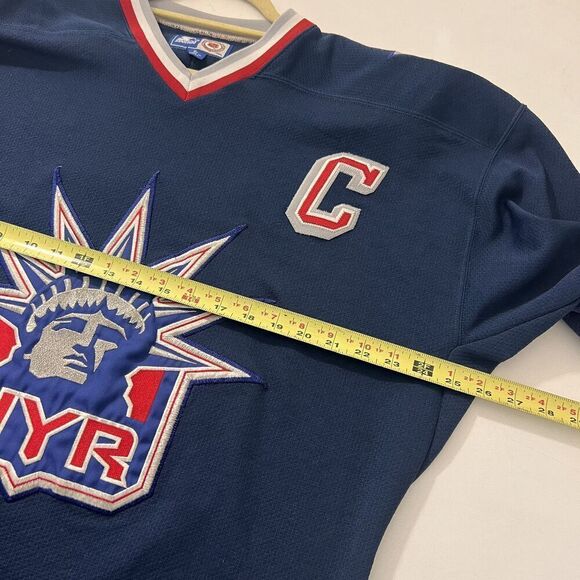New York Rangers Brian Leetch Authentic Starter Liberty Jersey - Picture 7 of 8